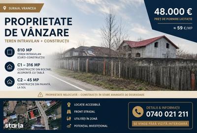 Casă cu 4 camere în Suraia