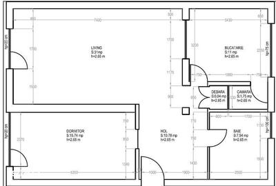 Apartament cu 2 camere în Mărăști - 7