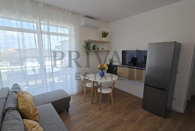 Apartament cu 2 camere semidecomandat, mobilat în Giroc