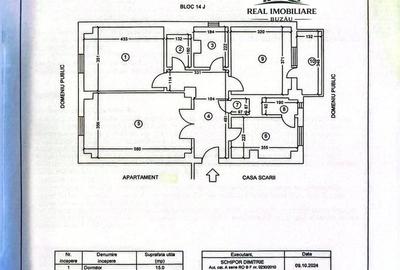 Apartament cu 3 camere decomandat în Ultracentral
