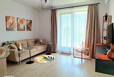Apartament cu 2 camere decomandat, mobilat în Băneasa
