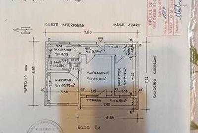 Apartament cu 3 camere semidecomandat în Cet - 1