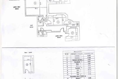 Apartament cu 3 camere în Armeneasca - 1