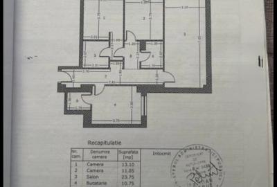 Apartament cu 3 camere decomandat, mobilat în Costin Georgian - 1