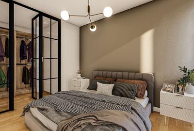 Apartament cu 2 camere decomandat, mobilat în UTA