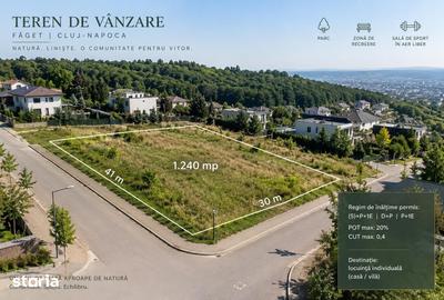 Teren de 1240 mp, în Făget