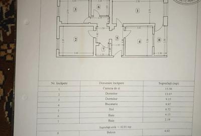 Apartament cu 3 camere decomandat în Central - 1