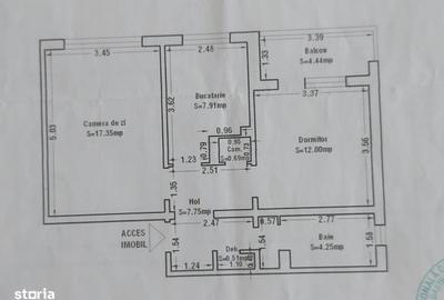 Apartament cu 2 camere decomandat, mobilat în Boema - 11