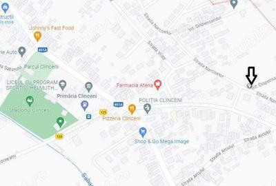 Teren de 597 mp, în Clinceni - 1