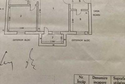 Apartament cu 2 camere semidecomandat în Zimbru