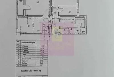 Apartament cu 3 camere semidecomandat în Lacul Tei