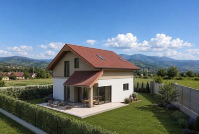 Casă cu 4 camere cu Teren 351 Mp în Hărman - 1