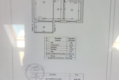 Apartament cu 2 camere decomandat în Domenii