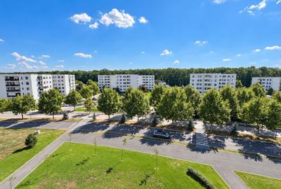 Apartament cu 2 camere semidecomandat, mobilat în Băneasa