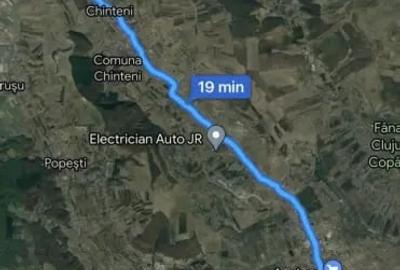 Teren de 2400 mp, în Deușu
