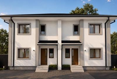 Duplex cu 4 camere cu Canalizare în Moșnița Nouă