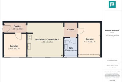 Apartament cu 3 camere, mobilat în Girocului - 7