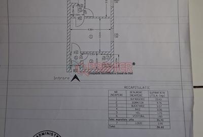 Apartament cu 2 camere în Berceni
