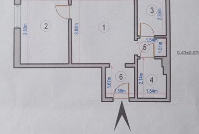Apartament cu 2 camere semidecomandat în Drumul Taberei - 7