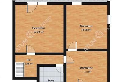 Duplex cu 5 camere cu Canalizare în Cisnădie - 7