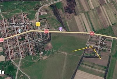 Teren de 450 mp, în Victor Vlad Delamarina