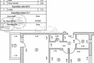 Apartament cu 3 camere decomandat în Doamna Ghica - 13
