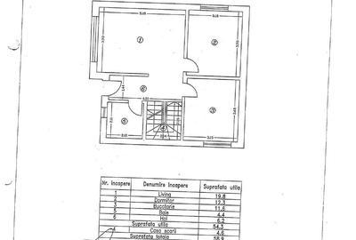 Casă cu 5 camere decomandat cu Teren 300 Mp în Brănești