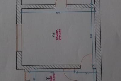 Apartament cu 2 camere în Vasile Aaron