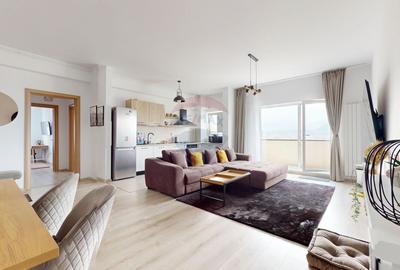 Apartament cu 3 camere decomandat, mobilat în Tractorul - 2