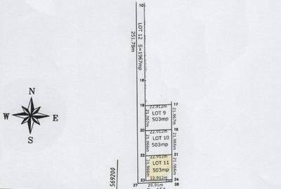 Teren Construcții intravilan de 600 mp, în Ciorogârla - 1