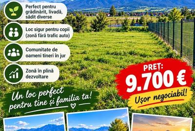 Teren de 450 mp, în Hărman