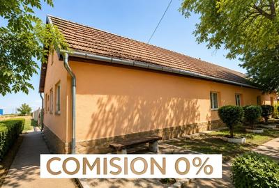 Casă individuală cu 4 camere cu Canalizare în Checea