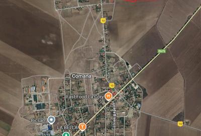 Teren Construcții intravilan de 2500 mp, în Comana - 2