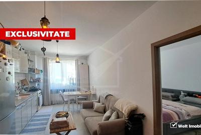 Apartament cu 2 camere semidecomandat în Baciu
