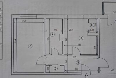 Apartament cu 2 camere decomandat în Noua