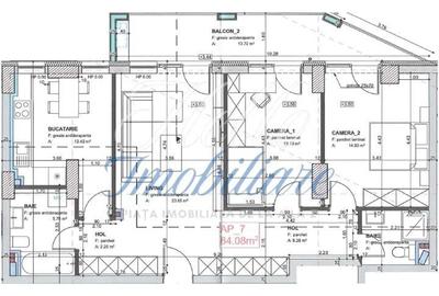 Apartament cu 3 camere în Mărăști