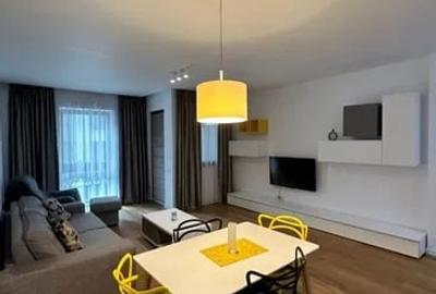 Apartament cu 2 camere semidecomandat, mobilat în Herăstrău