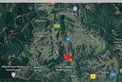 Teren extravilan de 3750 mp, în Moieciu de Jos - 3