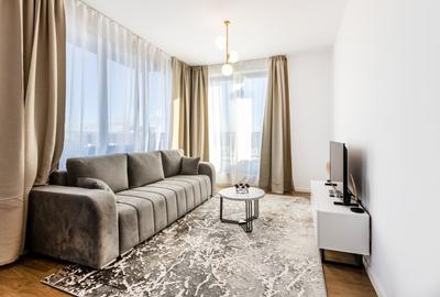 Apartament cu 3 camere decomandat, mobilat în Pipera