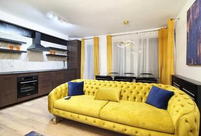 Apartament cu 2 camere semidecomandat, mobilat în Central