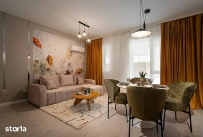 Apartament cu 2 camere, mobilat în Nord