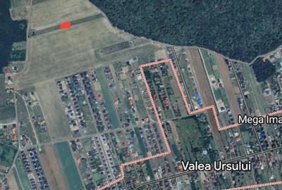 Teren de 524 mp, în Valea Ursului