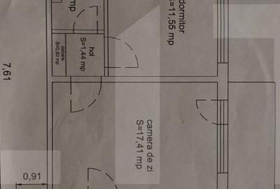 Apartament cu 2 camere semidecomandat în Simeria - 4