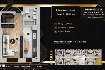 Garsonieră în Dudu - 3