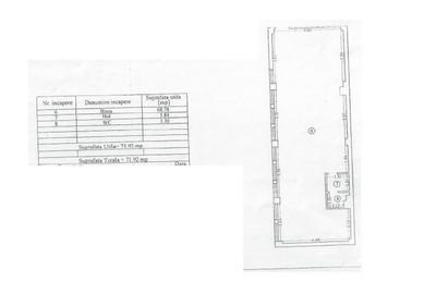Spațiu comercial, de 72 mp, în Inel II - 7
