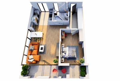 Apartament cu 2 camere decomandat în Șagului - 1