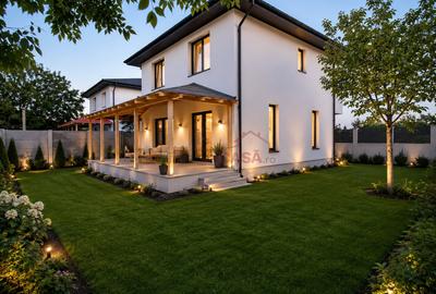Casă individuală cu 4 camere cu Canalizare în Berceni