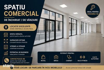 Spațiu comercial, de 63.8 mp, în Central