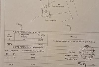 Casă cu 1 camere cu Teren 285 Mp în Șotrile - 1