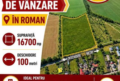 Teren de 16700 mp, în Central